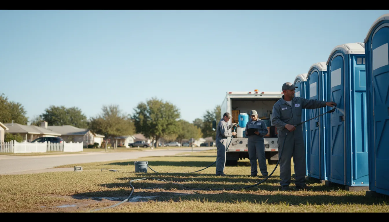 Long-Term Portable Toilet Rental in Kindred, ND near me